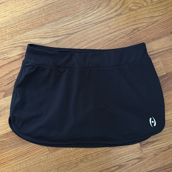 Harrow Field Hockey Skirt Shorts Underneath Quest Black Skort Women M - Picture 1 of 5